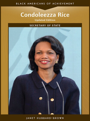 cover image of Condoleezza Rice